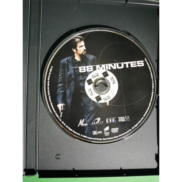Al Pacino "88 Minutes" DVD Movie Thrilling Suspense Crime Film R-Rated Jon Avnet - Picture 4 of 13